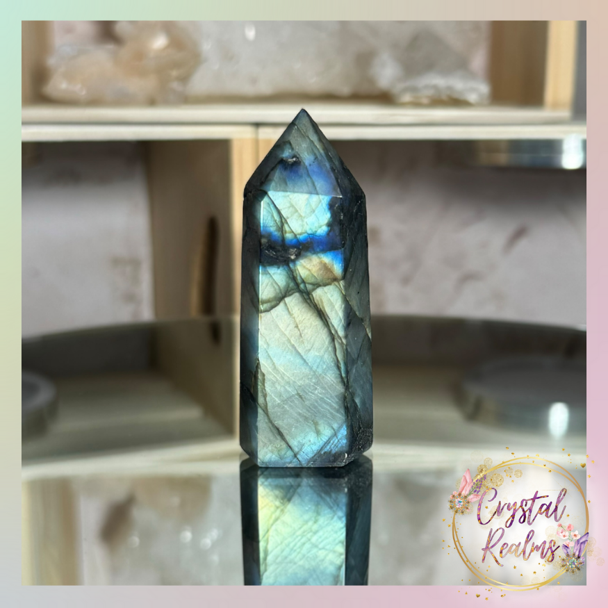 縮圖：Labradorite Flashy Tower