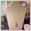 Thumbnail: s925 Silver Heart Crystal Pendants