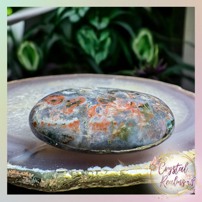 Thumbnail: Cosmic Jasper Palm Stone