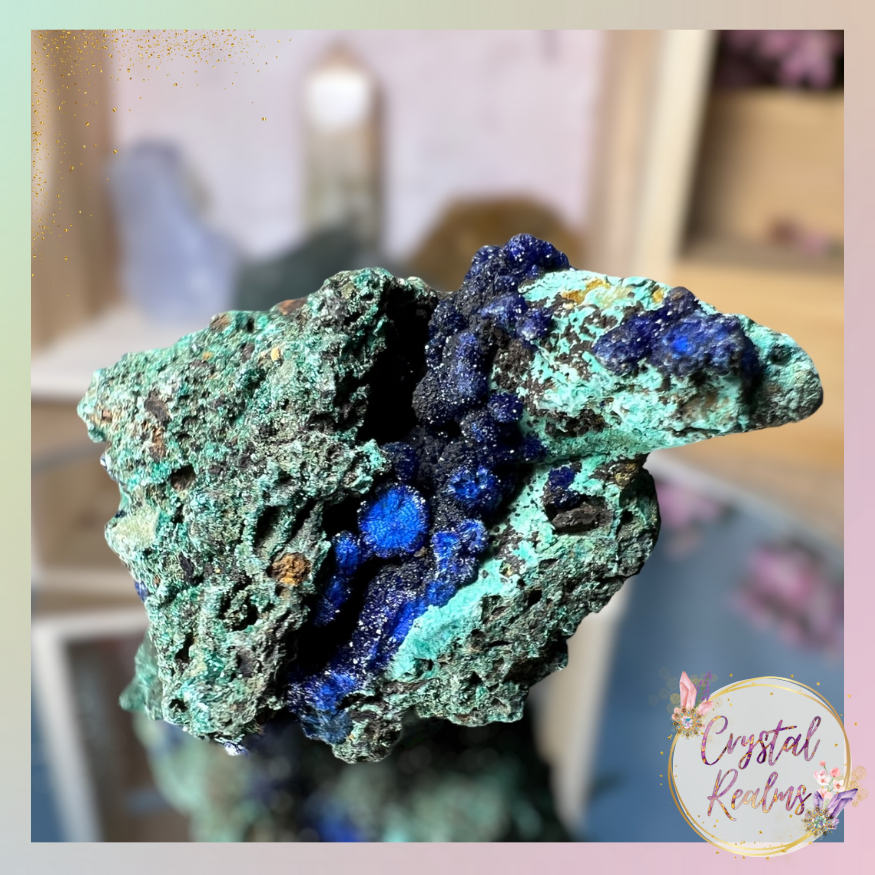 Miniaturbild: Azurmalachite Specimen Raw Crystal