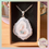 縮圖：Stalactite Solar Agate Crystal Pendant