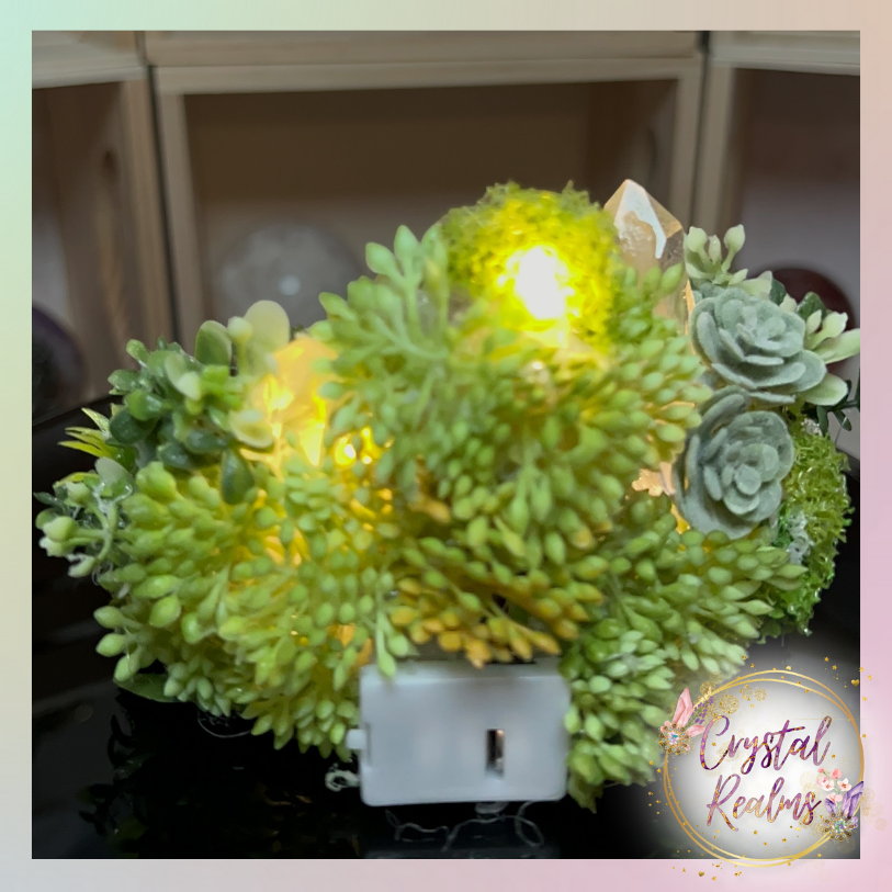 Thumbnail: Luminous Waterfall Crystal Garden