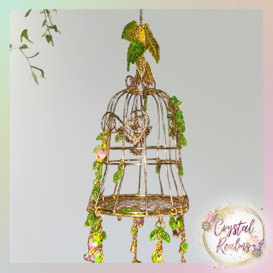 Miniatura: Enchanted Aviary Crystal Jewellery Suncatcher