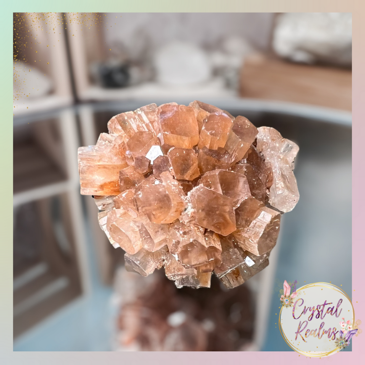 Thumbnail: Sparkling Aragonite Cluster Specimen