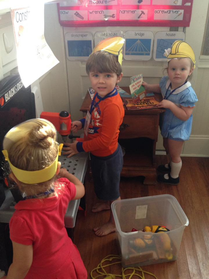 CAUTION!!!! How to make Dramatic Play a Construction Site?
