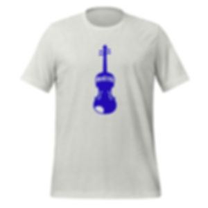 Blue Violin Unisex T-shirt