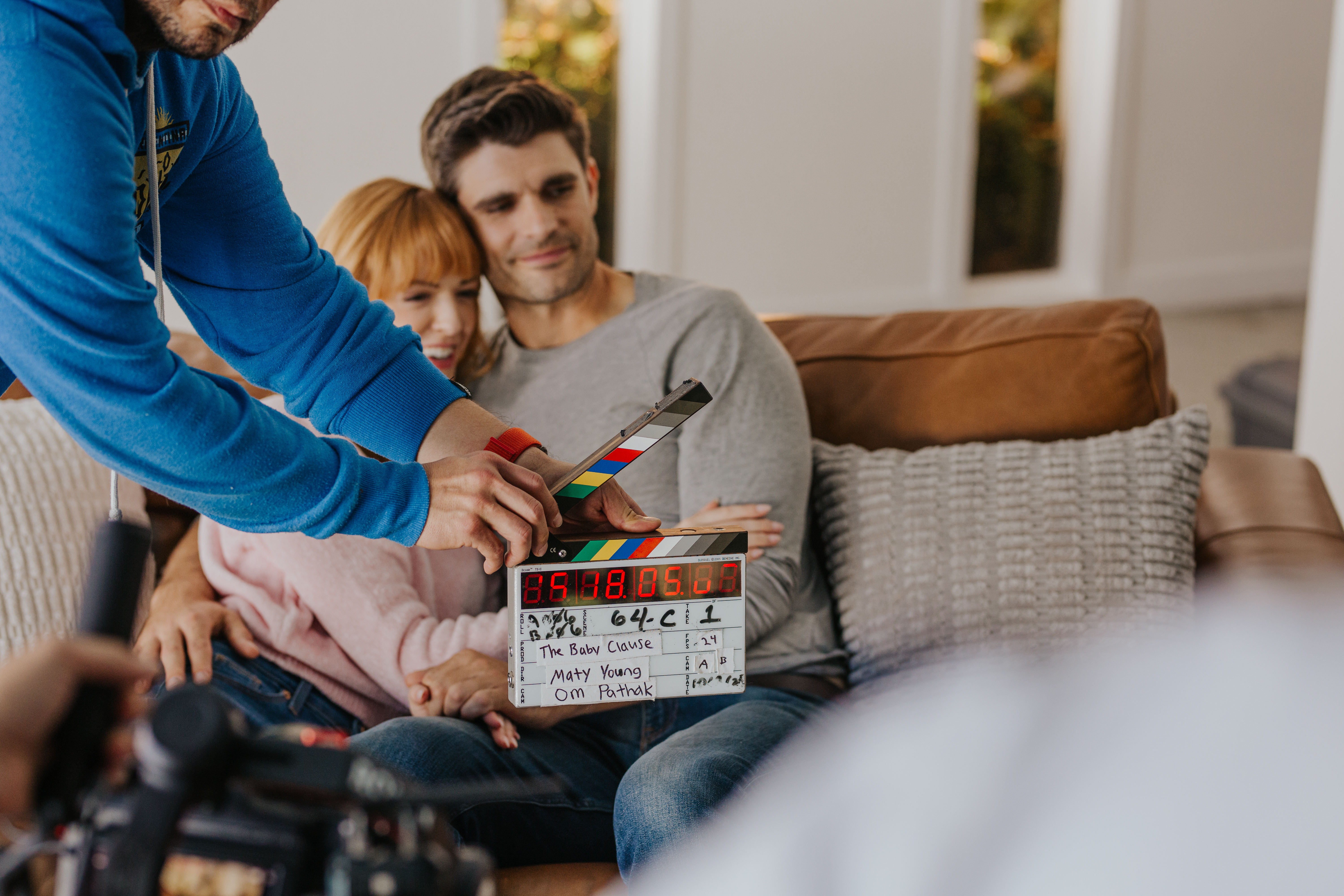 Behind the scenes of The Baby Clause with Young One Studio