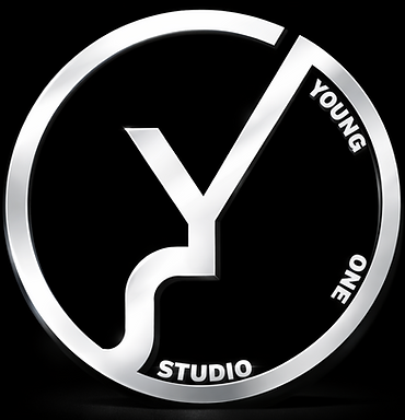 Young One Studio circular logo with YOS lettering
