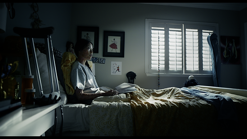 Patient in bed from the Young One Studio portfolio