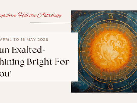 Sun Exalted in Aries