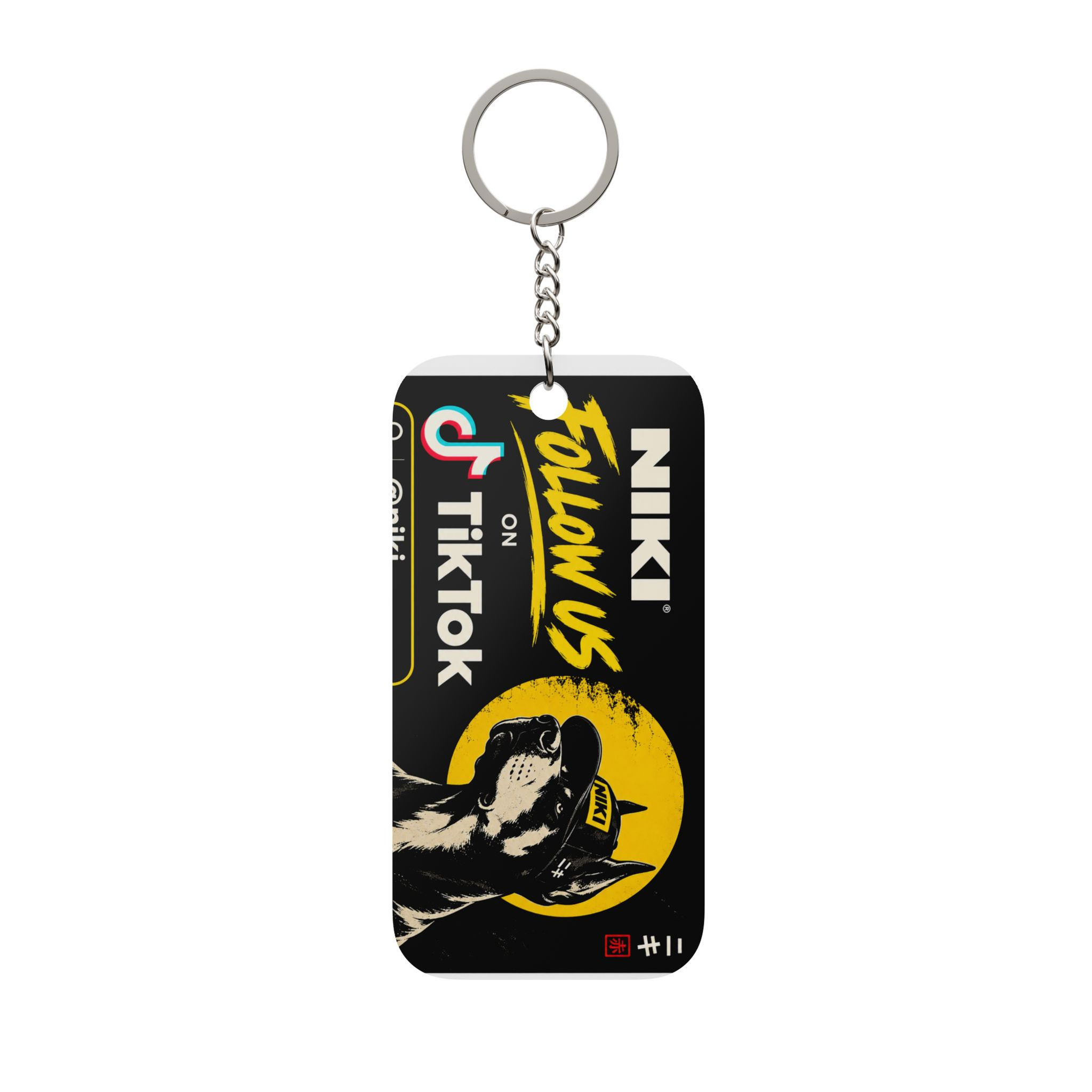 Las Vegas NKOTB Double-Sided Keychain Charm
