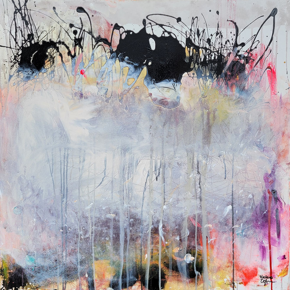 Helena Ogburn Painting "New Life" 30" x 30"