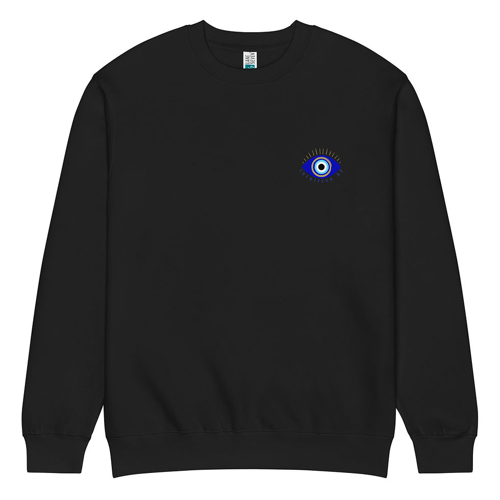 intuitive AF Unisex premium crew neck sweatshirt