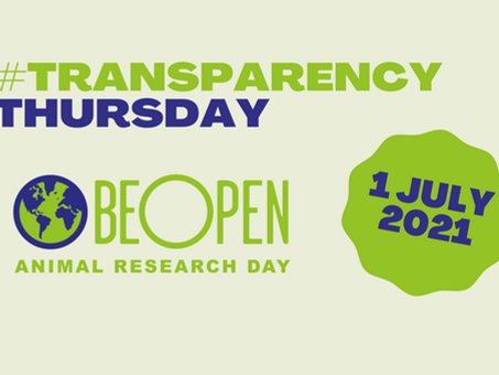 Be Open About Animal Research Day - #TransparencyThursday Q&As