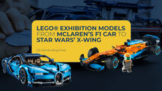 LEGO® Exhibition Models: From McLaren’s F1 Car to Star Wars’ X-Wing