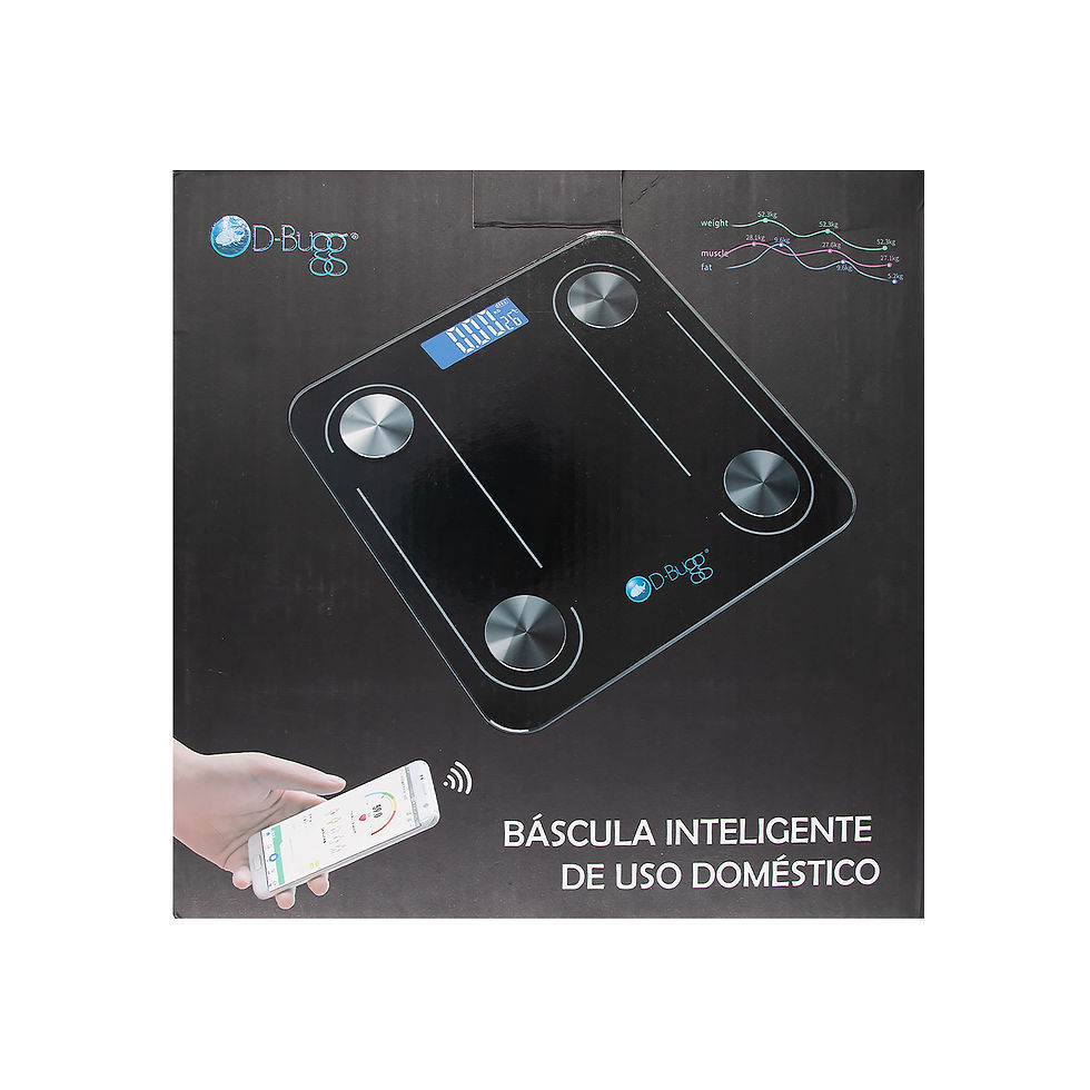 Miniatura: Bascula inteligente de uso domestico morada