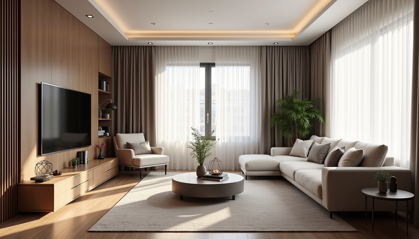 Illustration accompanying Top Interior Designers in Pune Wakad and Baner for 3 and 4 BHK Homes