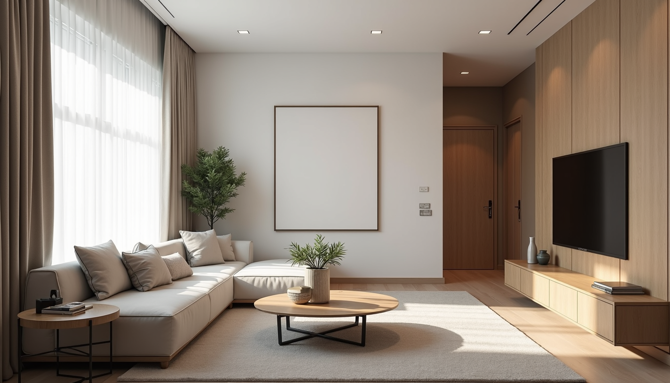Illustration accompanying Finding the Top Interior Designers Pune for 3BHK and 4BHK Homes
