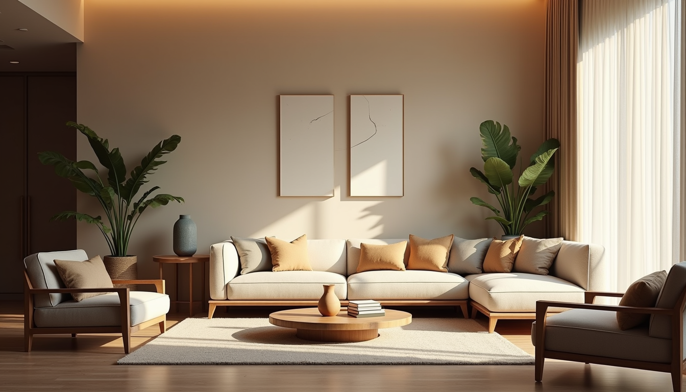 Illustration accompanying Luxury Interior Designers in Pune: How to Choose the Right Firm for 3BHK & 4BHK Homes