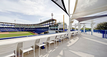 Left Feld Deck Seating