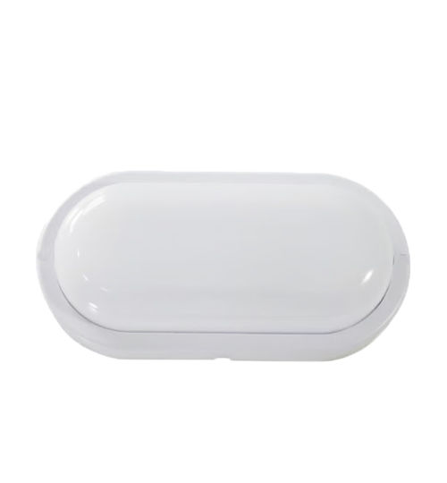 Luminária Tartaruga Led Bivolt 12W Branca Quente Ip65