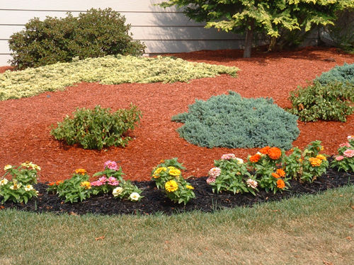 Red mulch