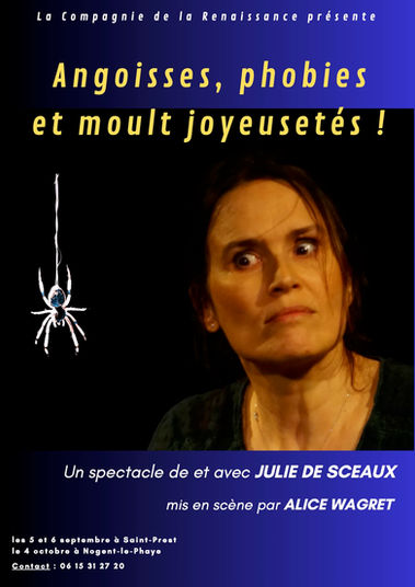[Saint-Prest] Théâtre : Angoisses, phobies et moult joyeusetés !