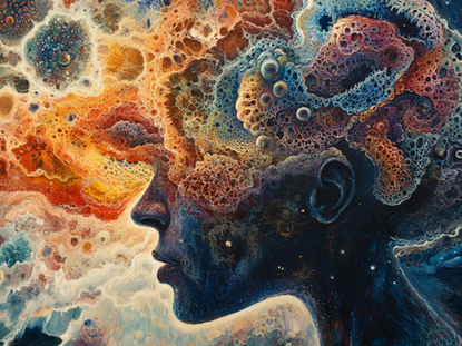 Illustration of emotional hijack in the brain