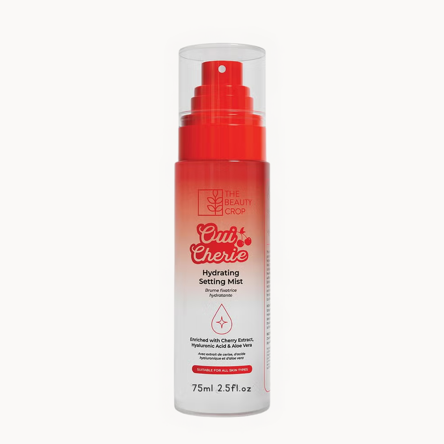 The Beauty Crop Oui Cherie Hydrating Setting Mist 75ml bottle