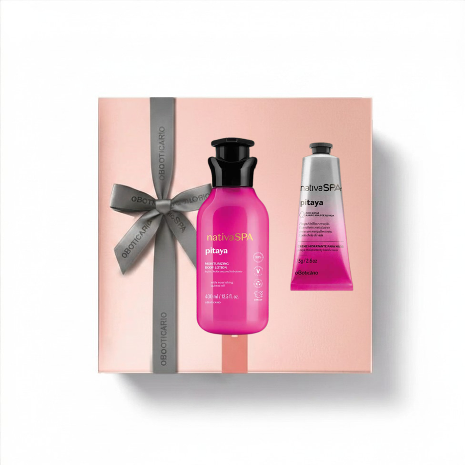 Nativa SPA Kit including lotion and hand cream in gift box