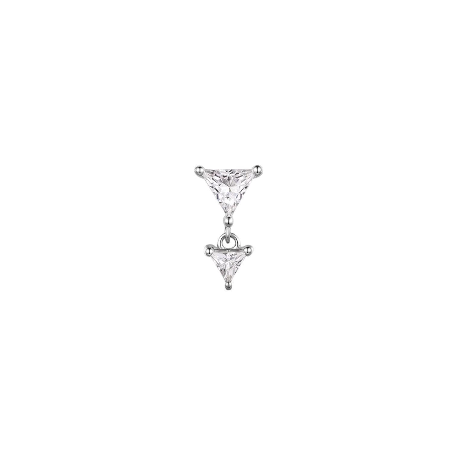 Modern Mood Dreamy CZ 14kt White Gold