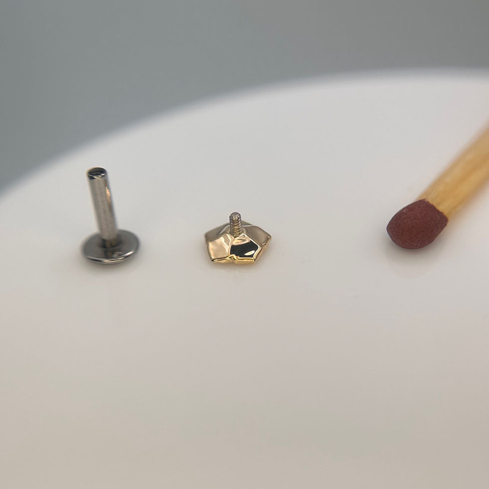 Thumbnail: BVLA Morning Glory Genuine Diamond 14kt Yellow Gold
