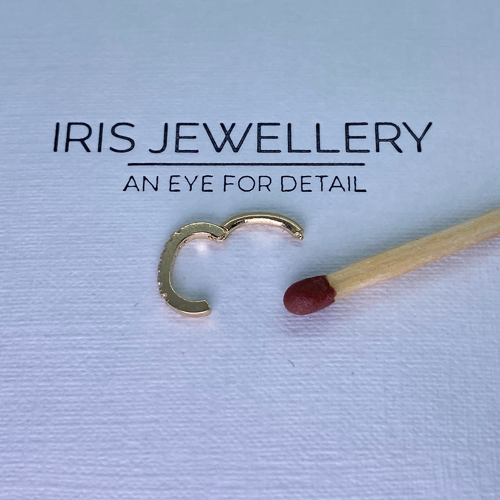 Thumbnail: Tish Lyon 'Rune' Ring 14kt Yellow Gold