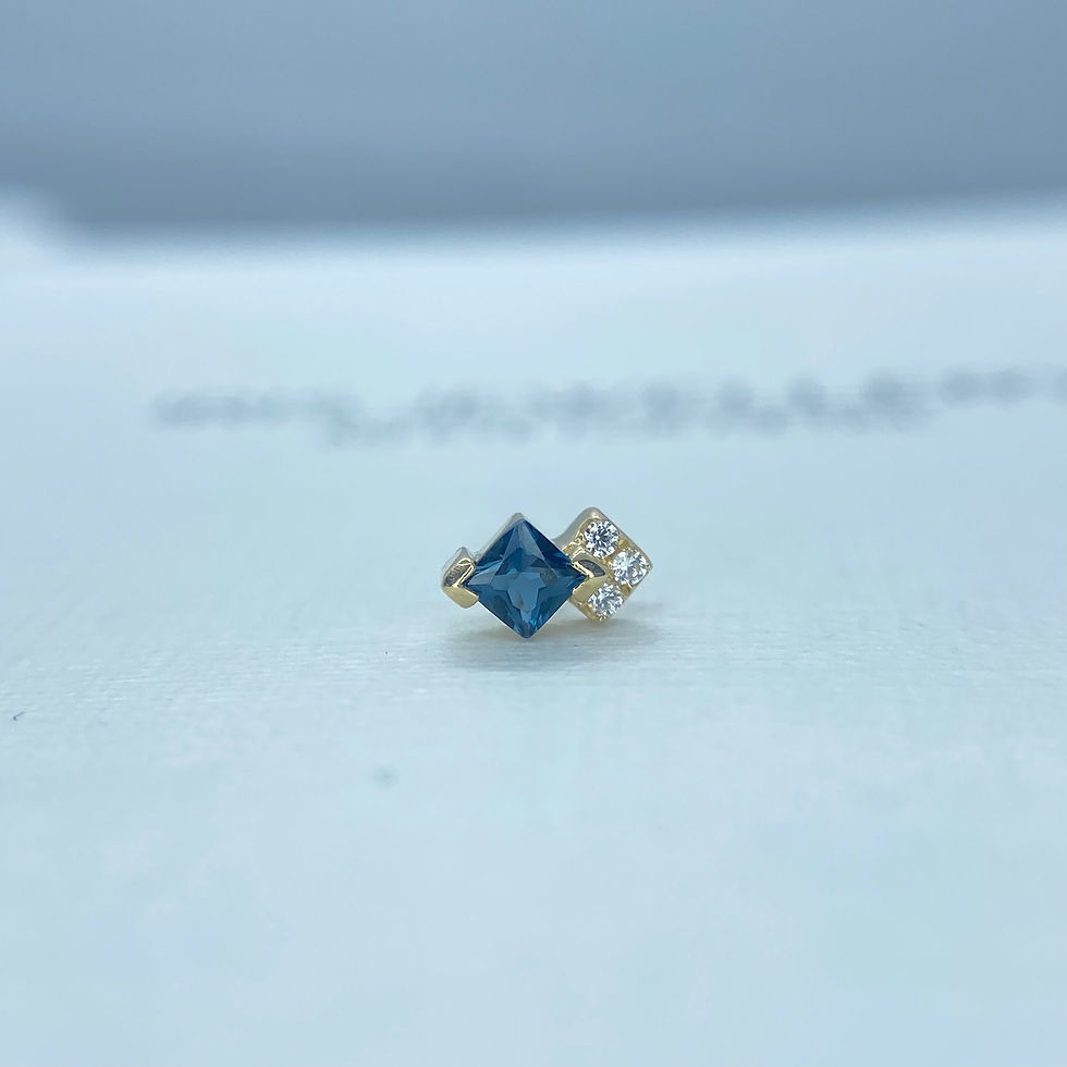 Thumbnail: Buddha Jewelry Organics Vivienne 14kt Yellow Gold