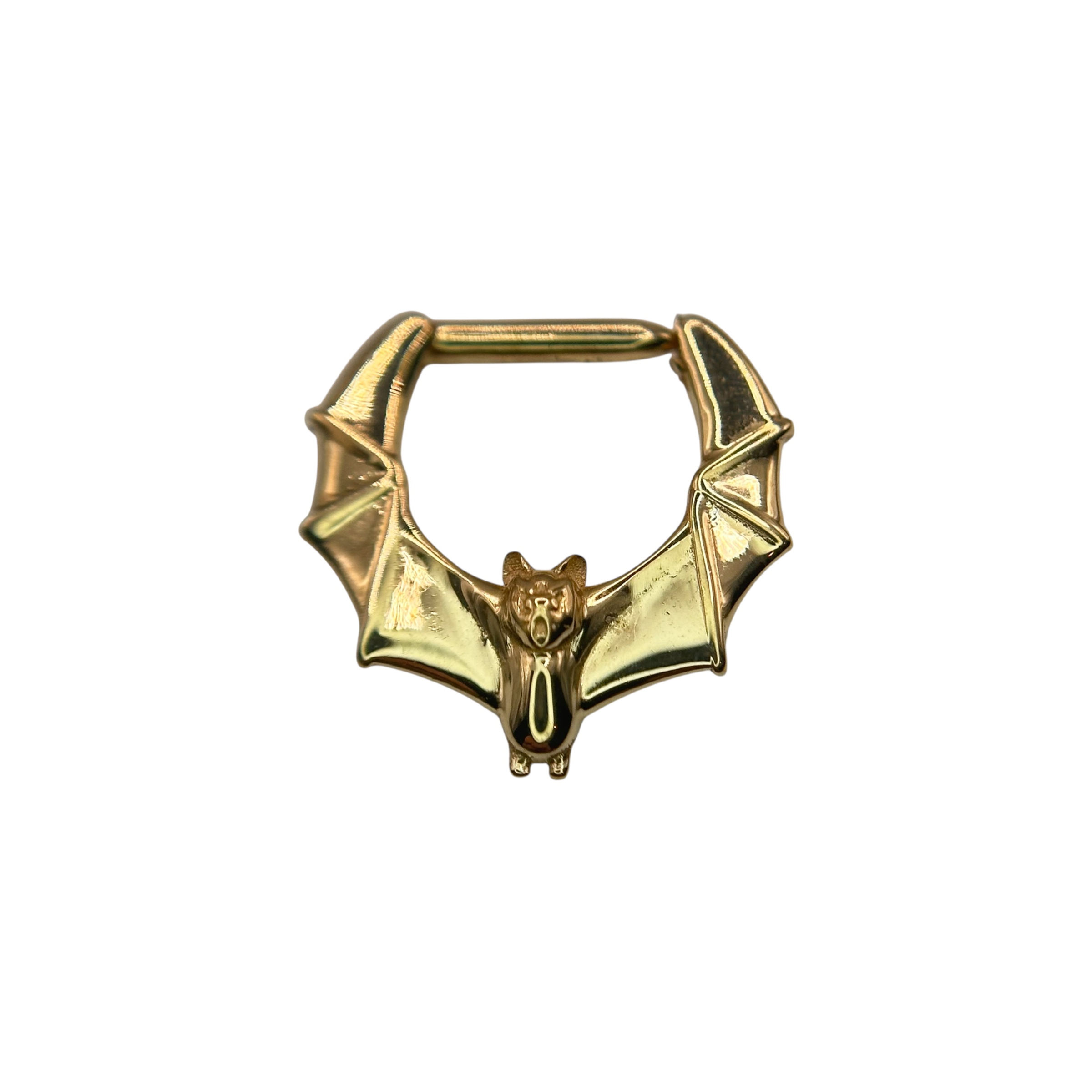 Foes Jewelry Bat Clicker Ring 14kt Yellow Gold