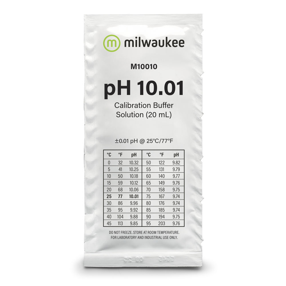 Milwaukee pH 4.01 Calibration Solution Sachet 20 ml