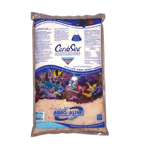 CaribSea Arag-Alive Bimini Pink Sand 20 lb