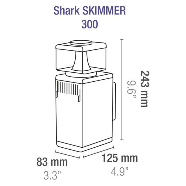 Thumbnail: Sicce Shark 300 Internal Protein Skimmer