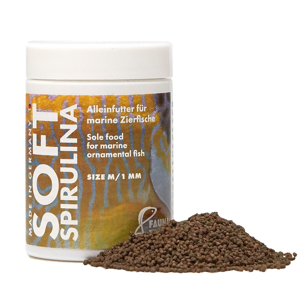 Fauna Marin Soft Spirulina Fish Food 100ml Med Pel