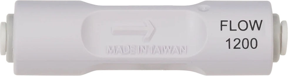 Spectrapure Inline Flow Restrictor 1/4" 1200 ml