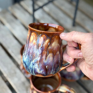 Textured Ceramic Mugs