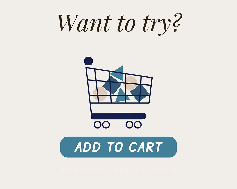 Thumbnail: All-in-One Digital Life Planner (Undated & Fully Hyperlinked)