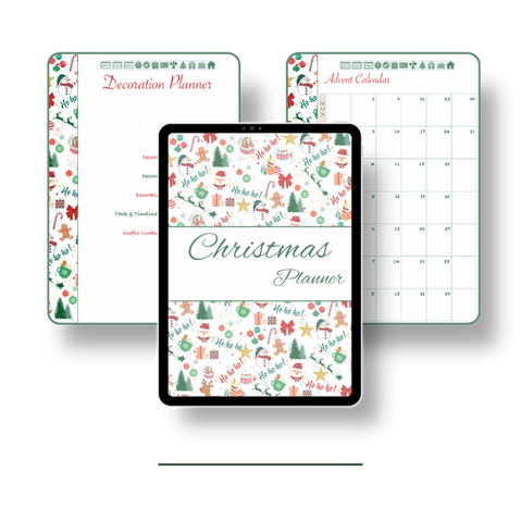 Halloween Planner, Christmas Planner, Birthday Planner, Mother Day Planner,