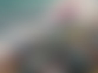 Pink flower amidst colorful stones on a beach, with waves gently lapping. Sunlight reflects on the water, creating a serene mood.