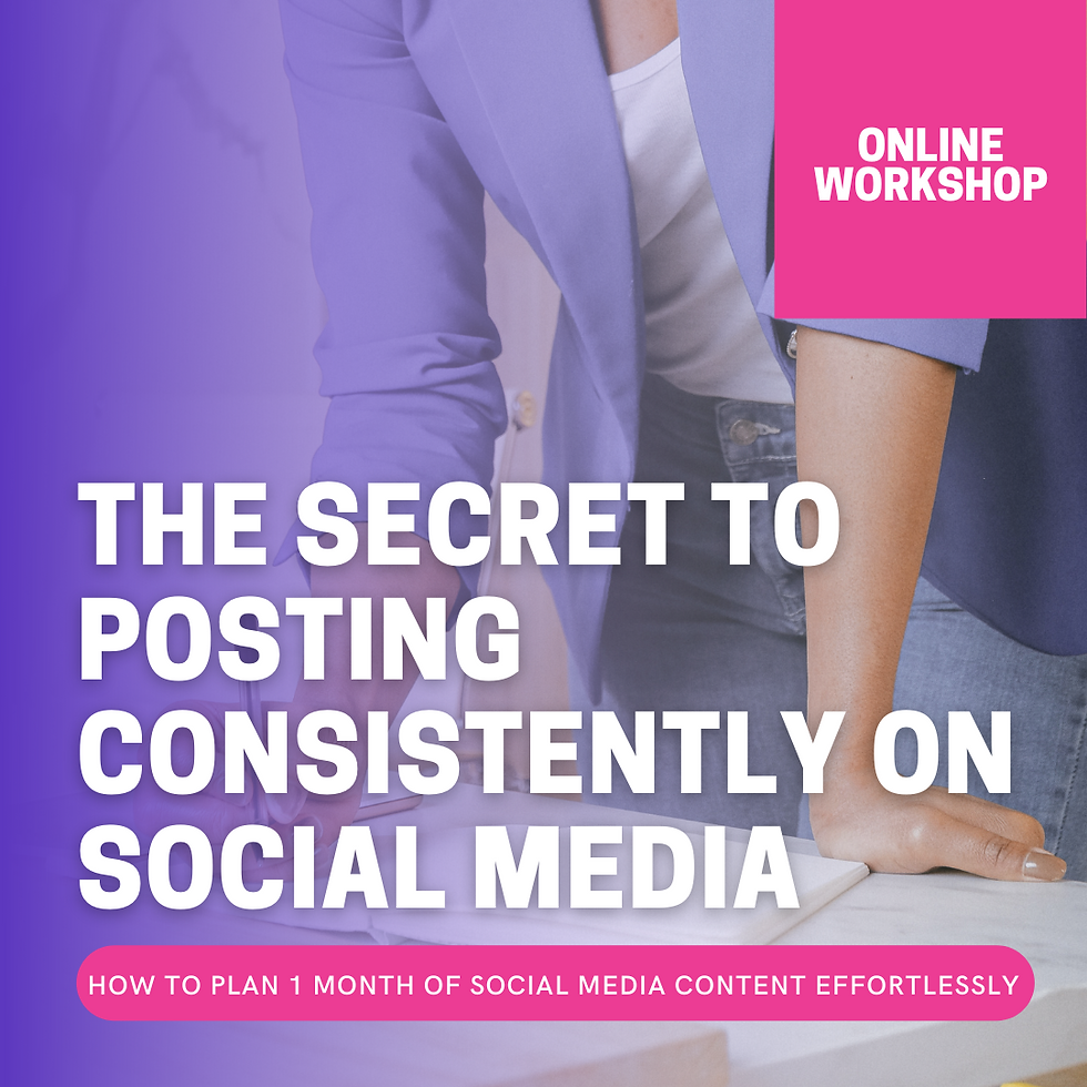 The Secret To Posting Consistently On Social Media