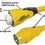 Miniatura: Marinco CS3025- 30A 125V EEL Cordset - Amarillo, 25 pies
