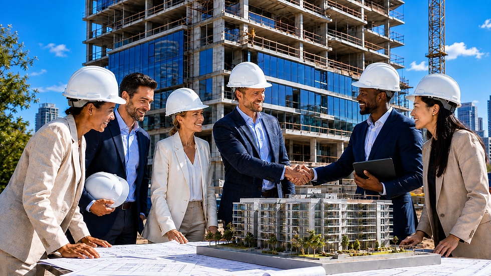 From scale model to skyline, investors can follow a vision as it becomes an address—and decide when in that progression their own opportunity begins.