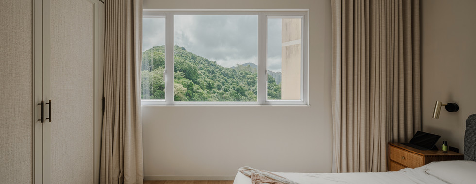 Beautiful view of nature from the bedroom