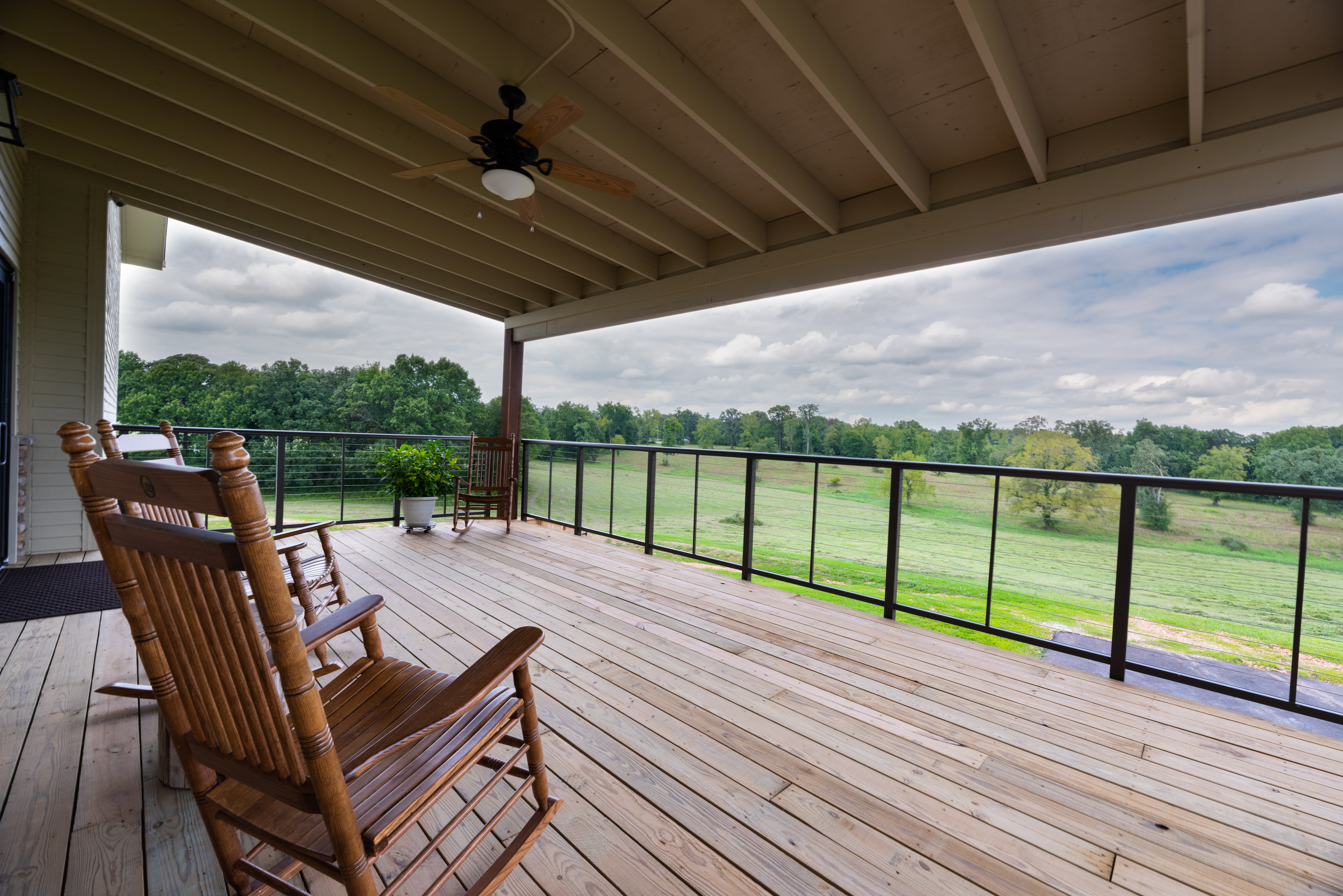 North Wing Covered Deck