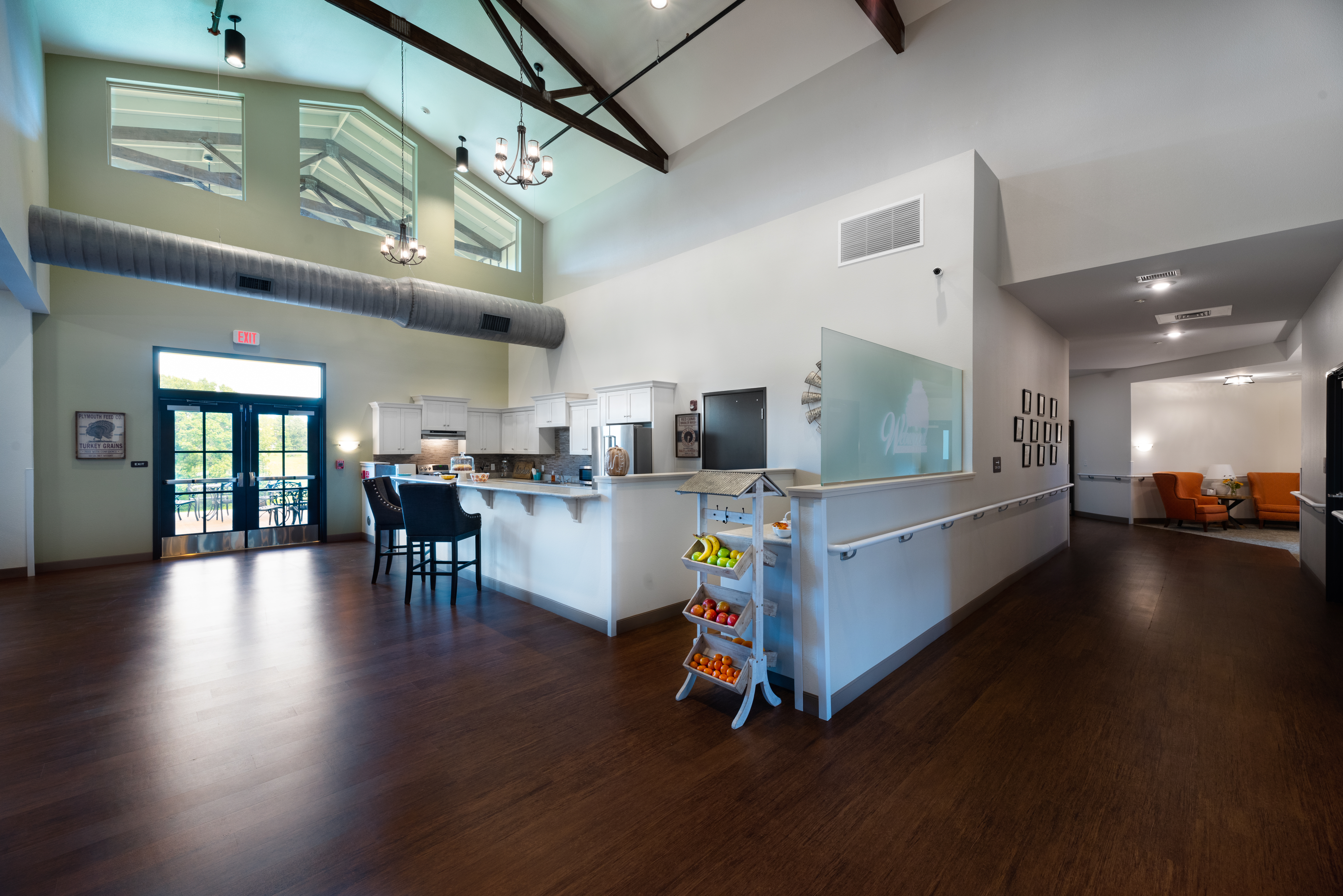 Coffee Bar & Finishing Kitchen